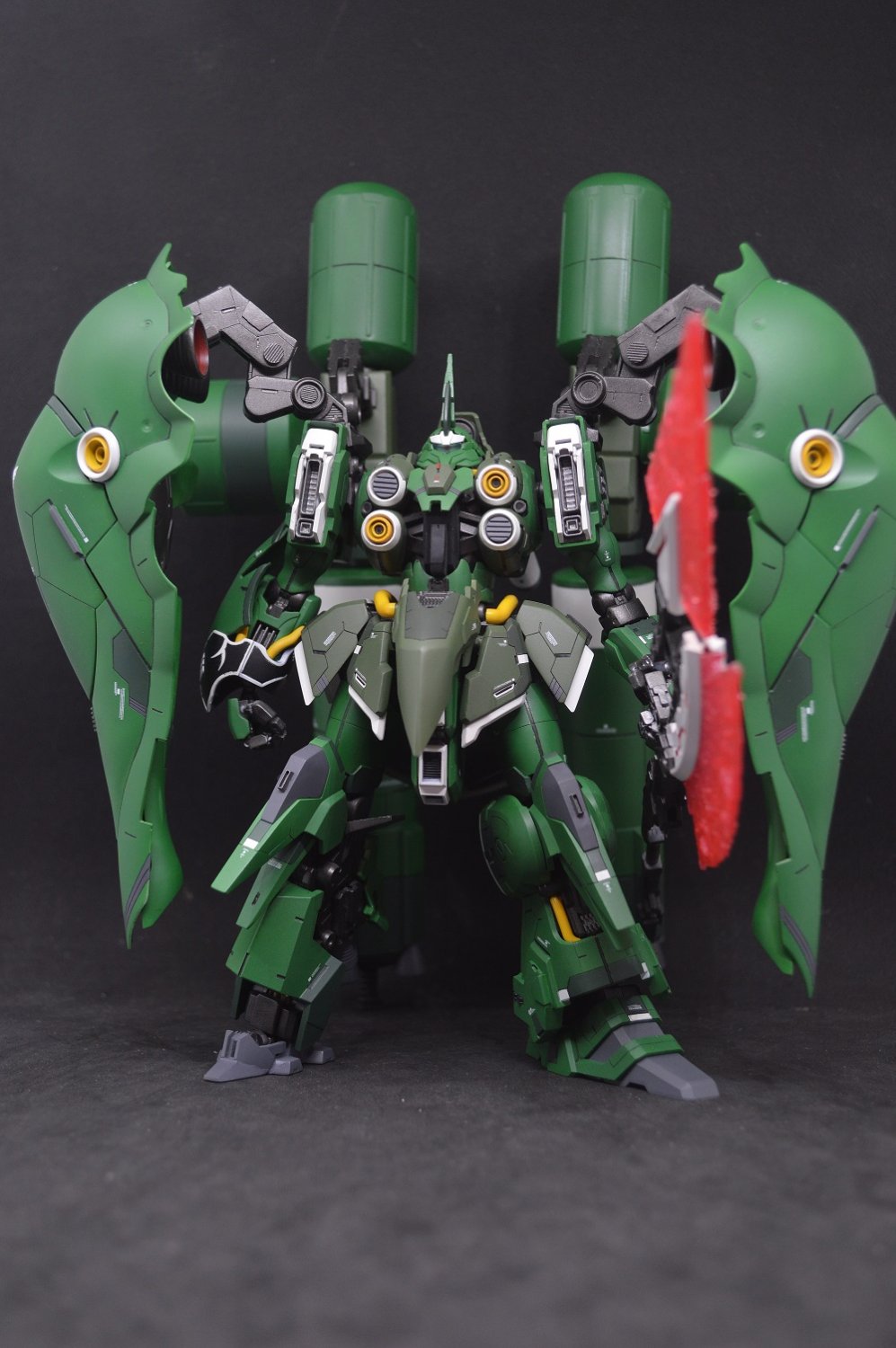 Gundam Custom Build Gunpla HGUC 1/144 Kshatriya Repaired