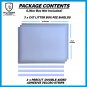 Cat Litter Box Pee Shields (3 Pack) - Litter Box Not Included