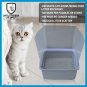 Cat Litter Box Pee Shields (3 Pack) - Litter Box Not Included
