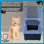 Cat Litter Box Pee Shields (3 Pack) - Litter Box Not Included