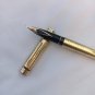 Vintage Sheaffer Targa 1007 Gold Electroplated 14k Gold Trim Fountain Pen  USA