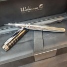 Waldmann Black Cap Fountain Pen Sterling Silver Made In Germany