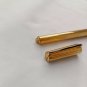 S.T. Dupont Montparnasse Gold Plated Guilloche Fountain Pen with 18kt Gold Nib