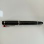 Delta Dolcevita Smorifa Black CT Roller Pen Sterling Silver Appointments