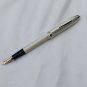 Cross Fountain Pen Special Edition Brushed Platinum Plated 18K Gold nib