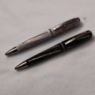 LOt of 2pc Visconti Divina Royale Ball Pen Black & White Set Made in italy