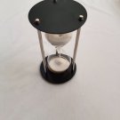 Sand Timer 5 Minutes Black Finish Sheesham wood/Rosewood with Iron steel