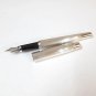 Waldmann Concorde Pinstripe Pattern Sterling Silver Fountain Pen