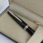 Cleo Skribent Fountain Pen, Classic Black, 14kt Gold Nib Made in Germany