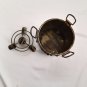 Black Metal Vintage Iron Ashtray