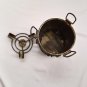 Black Metal Vintage Iron Ashtray