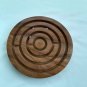 Sheesham wood/Rosewood Labyrinth Board Game Ball in Maze Puzzle Game Handcrafted