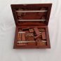 Sheesham wood/Rosewood Book shape Domino Dice with Storage case
