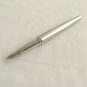 Cross ATX Matte Chrome Fountain Pen Polished Chrome Appointments & Steel Nib