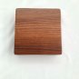 Sheesham/Rosewood Handmade Solitaire Square Board Game with Glass Marble Ball