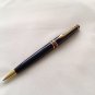 Waterman Expert Navy Blue Ball Pen with Gold Trim