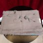Women Grey Cottton Scarf With Glitering Stone Design