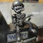 Handmade Scrap Metal Standing Warrior Statue for Rage Room