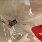 Saks Fifth Avenue RED LIPS Clear Tote