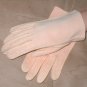 Vintage 1940's Light-Coral 100% cotton Gloves by Crescendoe