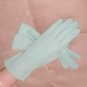 Vintage 1950's Light Sage Green Dress Gloves