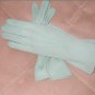 Vintage 1950's Light Sage Green Dress Gloves