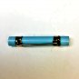 RARE Antique Victorian Turquoise Cylinder Bar Pin/Brooch