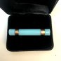 RARE Antique Victorian Turquoise Cylinder Bar Pin/Brooch