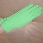 Vintage Kelly-Green wrist length Dress Gloves by STETSON