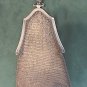 Antique 1920 Whiting and Davis silver soldered mesh Purse