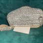 Antique 1920's Rhinestone Covered Evening Bag Purse