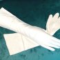 Vintage 1940's White French Kid Leather Formal Gloves