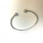 Vintage Real Sterling Silver 925 Cuff / Bangle Bracelet