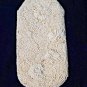 Vintage 1940's White micro beaded Eyeglasses Case
