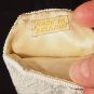 Vintage 1940's White micro beaded Eyeglasses Case