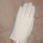 Vintage 1940's Ecru color 100% Cotton Gloves by Crescendoe