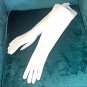 Vintage 1950's Luxurious DOETTE Cotton white Opera Gloves by Fownes