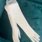 Vintage 1950's Luxurious DOETTE Cotton white Opera Gloves by Fownes