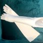Vintage 1950's Luxurious DOETTE Cotton white Opera Gloves by Fownes