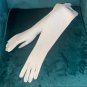 Vintage 1950's Luxurious DOETTE Cotton white Opera Gloves by Fownes
