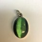Vintage Green TigerEye set in Sterling Silver Pendant