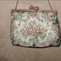 Vintage 1940's FRENCH Needlepoint Tapestry Purse