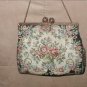 Vintage 1940's FRENCH Needlepoint Tapestry Purse