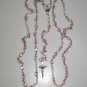 Vintage 1960's Champagne Aurora Crystal ROSARY from Italy