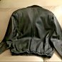 Men's Black Leather Jacket / Colebrook American Classics sz. L