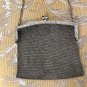 Vintage 1900's German Silver soldered link Purse signed L.S.