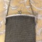 Vintage 1900's German Silver soldered link Purse signed L.S.