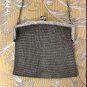 Vintage 1900's German Silver soldered link Purse signed L.S.