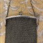 Vintage 1900's German Silver soldered link Purse signed L.S.