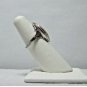 Vintage 1920's THEDA Sterling Silver Marcasite Ring